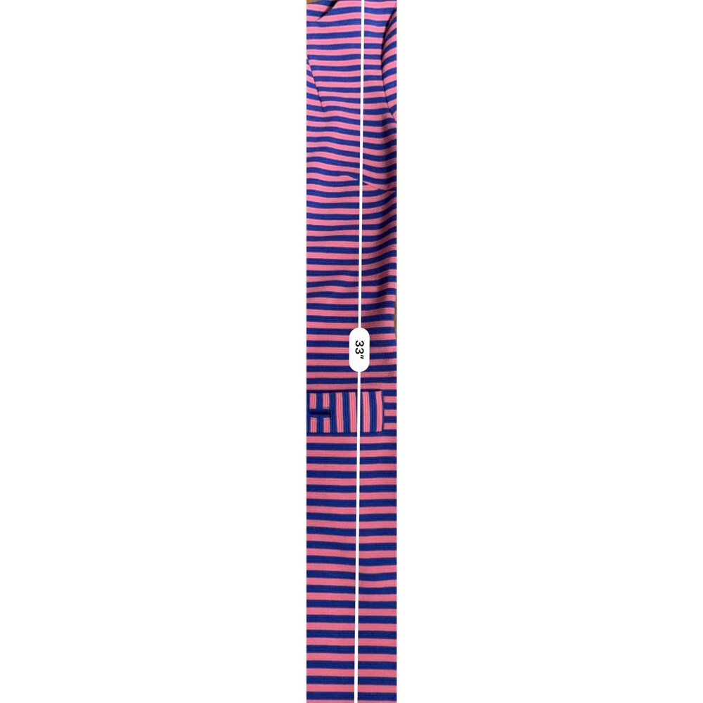 Lilly Pulitzer Pink Blue Striped Shift Dress Women’s Medium Long Sleeve Dress - Picture 5 of 6